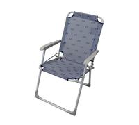 POLTRONA PIEGHEVOLE SDRAIO MARE SPIAGGIA GIARDINO ALLUMINIO AZZURRO RELAX PLUS