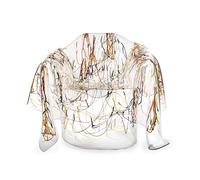 Poltrona, Plexiglass Trasparente Multicolore Iplex Design Drappeggi d'Autore