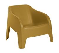 Poltrona polipropilene PETRA 185 Giallo ocra Z0185S0 11300