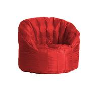 Poltrona Pouf Tortuga in Nylon Rossa Avalli