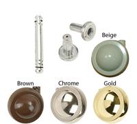 Poltrona Premium Kenricks Con Sfera E Attacco E Ruote Per Mobili Parker Knoll