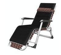 Poltrona reclinabile Comfort Zero Gravity, sedia reclinabile pieghevole imbottita per esterni, per patio, piscina, terrazza e campeggio, seduta e schienale di supporto.