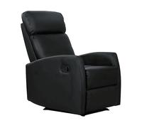 POLTRONA RECLINABILE HOMCOM IT833-384BK