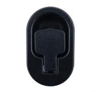 Poltrona relax di ricambio ovale in ABS per poltrona relax con cavo da 3 mm | Ovale, materiale ABS resistente, compatibile con poltrone relax Power, effetto nero