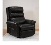 Poltrona relax elettrica elevabile due motori vibromassaggio e riscaldamento |2