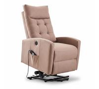 POLTRONA RELAX RECLINABILE ELETTRICA ALZAPERSONA MASSAGGIANTE DOPPIO MOTORE