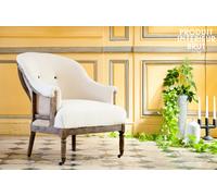 Poltrona rotonda Léonie