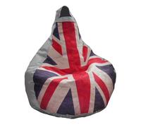 POLTRONA SACCO BEAN BANDIERA INGLESE UNION JACK