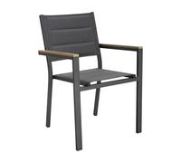 Poltrona Santorini Polywood Antracite