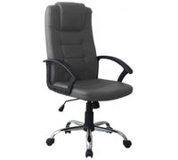 NBrand Sedia Ergonomica Ufficio Sedia da Scrivania Poltrona Direzionale con Rotelle e Braccioli Girevole e Regolabile in Altezza colore Nero - HW58631BL