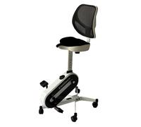 POLTRONA SEDIA per Ufficio Scrivania con PEDALI OFFICE BIKE IL TOP