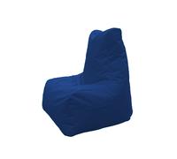 POLTRONA SEDIA POUF PUFF SEDUTA DA INTERNO / ESTERNO - AZZURRO