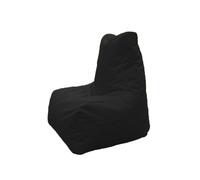 POLTRONA SEDIA POUF PUFF SEDUTA DA INTERNO / ESTERNO - NERO