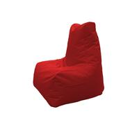 POLTRONA SEDIA POUF PUFF SEDUTA DA INTERNO / ESTERNO - ROSSO