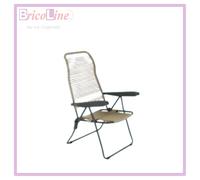 SEDIA POLTRONA LIPARI CORDONATA SENZA POGGIAPIEDI SCHIENALE REG. 5 POSIZIONI