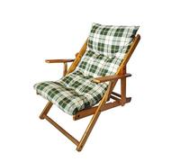 POLTRONA SEDIA RELAX SALOTTO TESSUTO IN LEGNO FAGGIO IMBOTTITA RECLINABILE