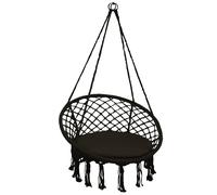 POLTRONA SOSPESA DA GIARDINO AMACA DA APPENDERE SEDUTA CUSCINO IMBOTTITO 60x80