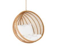 Poltrona sospesa da giardino in resina intrecciata (base venduta separatamente)