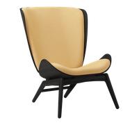 Poltrona Umage The Reader Rovere Nero /Luce Estiva