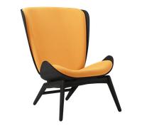 Poltrona Umage The Reader Rovere Nero /Mandarino