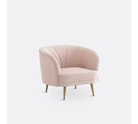 Poltrona velluto, Leone Rosa 1 posto