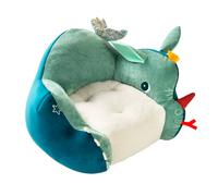 Lilliputiens - Poltrona per bambini Joe il Drago - Poltrona comoda in morbido tessuto con orecchie, ali e etichette da scoprire - Ideale per la decorazione della camera o della sala giochi - 83324