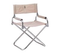 Poltroncina pieghevole Venus alluminio anodizzato Ecrù