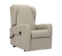 POLTRONE ITALIA Miriam 2 | DETRAZIONE 19% | Poltrona Relax Alzapersona Reclinazione Indipendente con 2 Motori, Memory, Antimacchia | Canapa