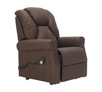 POLTRONE ITALIA Angela 2 | DETRAZIONE 19% | Poltrona Relax Alzapersona Reclinazione Indipendente con 2 Motori, Micromolle, Antimacchia | Marrone