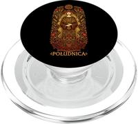 Poludnica Slava Dea del Sole Pagana Folk Witch Art PopSockets PopGrip per MagSafe