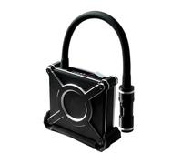 Polvere antistatica for macchina da caffè, generatore di plasma, anti-schizzi di polvere di caffè, ricaricabile, con tubo a collo d'oca in silicone, for macinacaffè(Black and White)