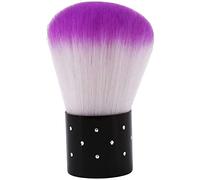 Polvere artistica per nail art, pennello per la pulizia della polvere per trucco o acrilico nail art pennelli pratici e abili