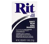 Polvere colorante concentrato multiuso per abbigliamento, decorazioni e artigianato, blu navy (confezione da 1)