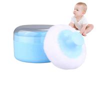 Polvere Corpo Neonato Contenitore con Piumino | Scatola Polvere Sciolta per Spolvero - Custodia Per Spugna Per Nuovi Genitori Baby Sitter Infermieri Pediatrici Del Bagno Viaggio Assistenti Casa