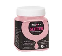 Polvere decorativa Bio Glitter Iriscolor 75 g rosa Rosa