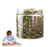 Polvere di albero colorata in miniatura, modello di albero colorato, gregge di alberi di Wargaming, elementi di design seducenti con creazione di scene realistiche, colori vivaci senza sforzo per