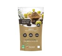 Polvere di AMLA biologica. Bustina da 200G. Setoso e liscio, Dà forza e lucentezza ai capelli, Shampoo naturale, Cura della pelle. Vegano. Sacchetto ecologico e richiudibile. Amla polvere