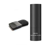 Polvere di barba in polvere istantanea istantanea istantanea a prova di tocco di riempimento a forma di barba per diradamento in polvere di barba a polvere di barba nera per diradamento a forma di s