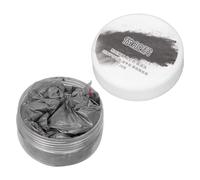 Polvere di cenere carbonizzata per trucco, 20g Polvere sciolta effetti speciali viso sporco Strumento cosmetico costumi Halloween trucco effetti speciali grigio scuro Mendicante