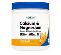 Polvere Di Citrato Di Calcio E Citrato Di Magnesio Pesca Mango 30