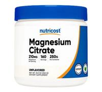 Polvere Di Citrato Di Magnesio 250 Grammi Di Nutricost