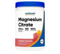 Polvere Di Citrato Di Magnesio Lampone Limone 500 Grammi