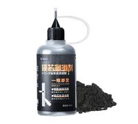 Polvere di Grafite, lubrificante Secco alla Grafite da 50 ml, lubrificante per Cerniere della Porta, lubrificante alla Grafite per Chiavi, Serrature per Auto, Guide per finestrini delle Porte