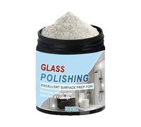 Polvere di lucidatura in vetro automobilistico, composto di lucidatura del vetro, polvere di pulizia protettiva, potenza di pulizia profonda, ripristina la chiarezza e la lucentezza, 80 g per la