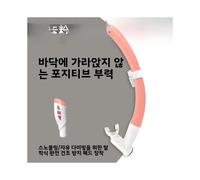 (Polvere di maca) Maschera facciale in silicone per bambini, modello Big God, per immersioni, snorkeling,