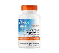 Doctor's Best High Absorption Magnesium 100 mg (120 Compressa)