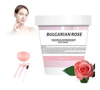 Polvere di Maschera Gelatina per Trattamenti Viso, Idratante e Nutriente, Maschera Peel-Off in Gel per il Viso, Maschera in Gelatina per la Cura della Pelle(Rosa)