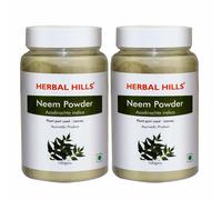 Polvere Di Neem Herbal Hills | Polvere Di Foglie Di Neem 100G (Confezione Da 2)