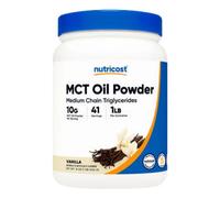 Polvere Di Olio MCT Vaniglia 1 Lb Di Nutricost