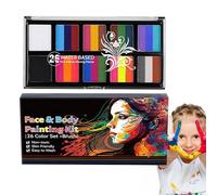 Polvere di pigmento di vernice, set di vernice per il viso | Vernice per il viso a base d'acqua, pigmento solubile in acqua - Polvere pigmentata 26 colori per il viso, kit